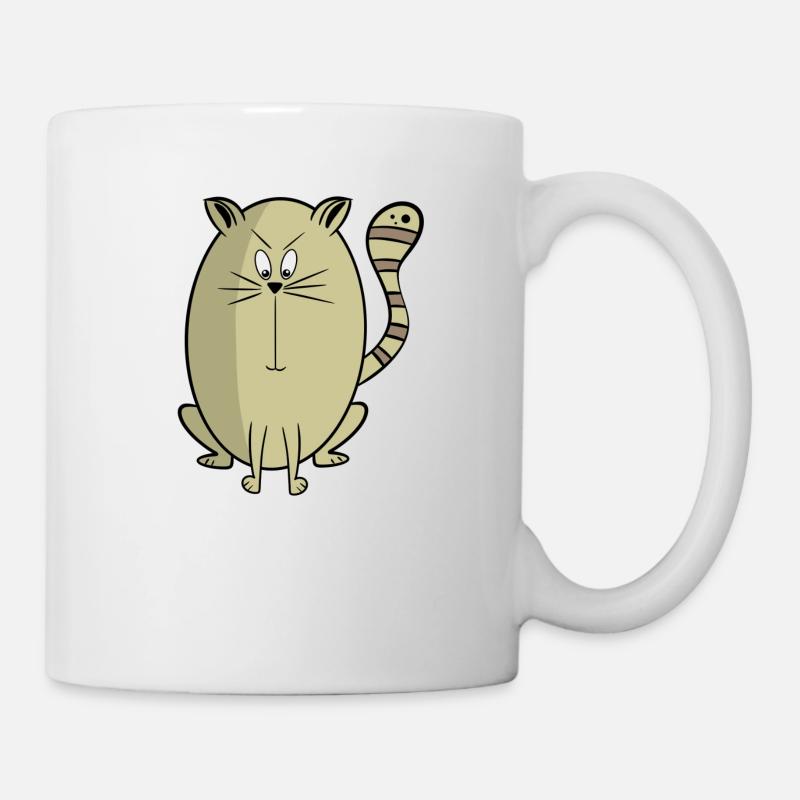 Moustaches - Mug blanc - blanc