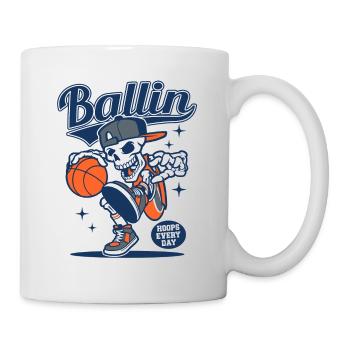 Basket-ball Joueurs de basket-ball Joueurs de basket-ball - Mug blanc - blanc - Droite