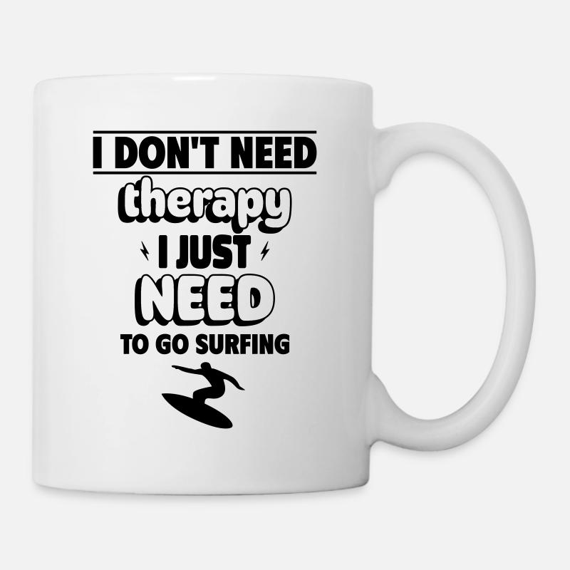 Need to surf - Mug - white