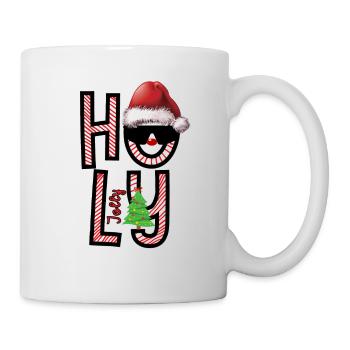 Holly jolly - Tasse - Weiß - Rechts