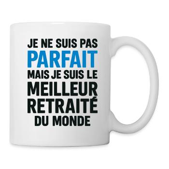Meilleur retraité cadeau départ à la retraite - Mug blanc - blanc - Droite