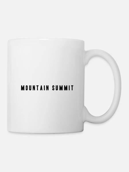 Mountain Summit - Tasse - Weiß