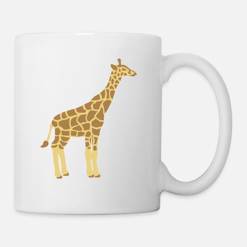 Giraffe für Kinder - Tasse - Weiß