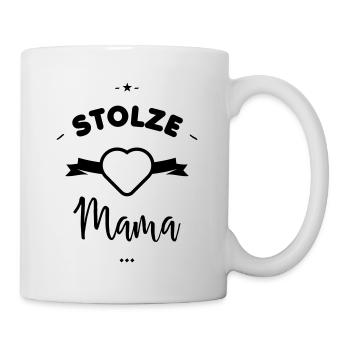 stolze mama - Mug blanc - blanc - Droite