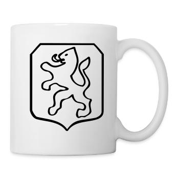 Holländisches Warmblut - KWPN - Tasse - Weiß - Rechts