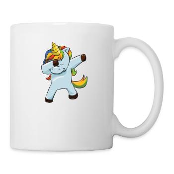 Licorne dabbing cool Unicorn cadeau - Mug blanc - blanc - Droite