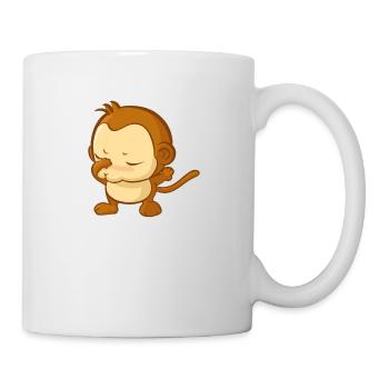 Dabbender monkey dabbing monkey monkey sweet gift - Mug - white - Right