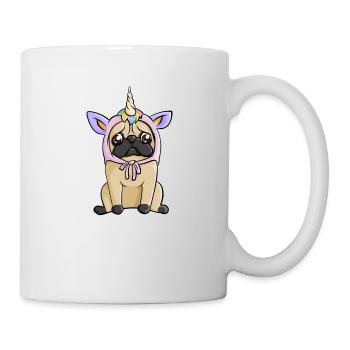 Pug unicorn costume dog gift - Mug - white - Right