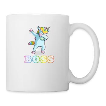 Tamponner cadeau d'anniversaire garçon licorne patron - Mug blanc - blanc - Droite