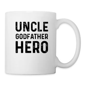 Oncle parrain parrain meilleur cadeau oncle - Mug blanc - blanc - Droite