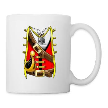 Costume de pirate Carnaval Carnaval Carnaval Carnaval - Mug blanc - blanc - Droite