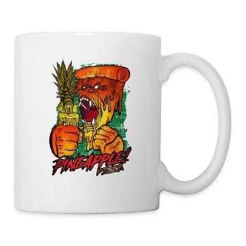 Gorilla Ananas Anti Pizza Hawaï Cadeau Haters - Mug blanc - blanc - Droite