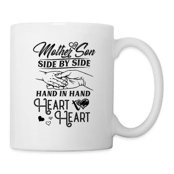 Mère Fils T-Shirt Noël Cool Design Noël - Mug blanc - blanc - Droite