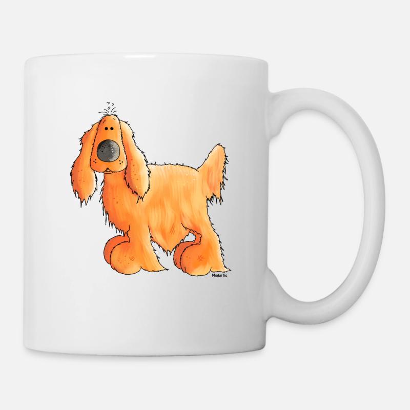 Cocker Spaniel Anglais - Chien - Mug blanc - blanc