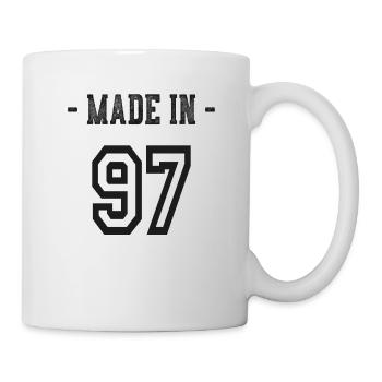 Made in 97 cadeau anniversaire 1997 - Mug blanc - blanc - Droite