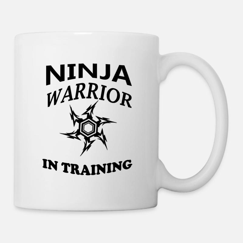Ninja Warrior in training - Tasse - Weiß