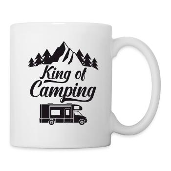 Camping, Camper, Geschenk Camper - Tasse - Weiß - Rechts