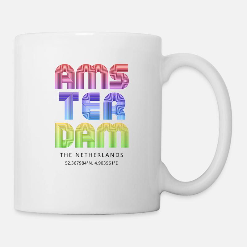 Amsterdam - Mug - white
