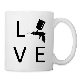 Peintures de véhicules - Mug blanc - blanc - Droite
