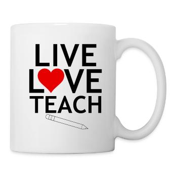 Lehrerin - Tasse - Weiß - Rechts