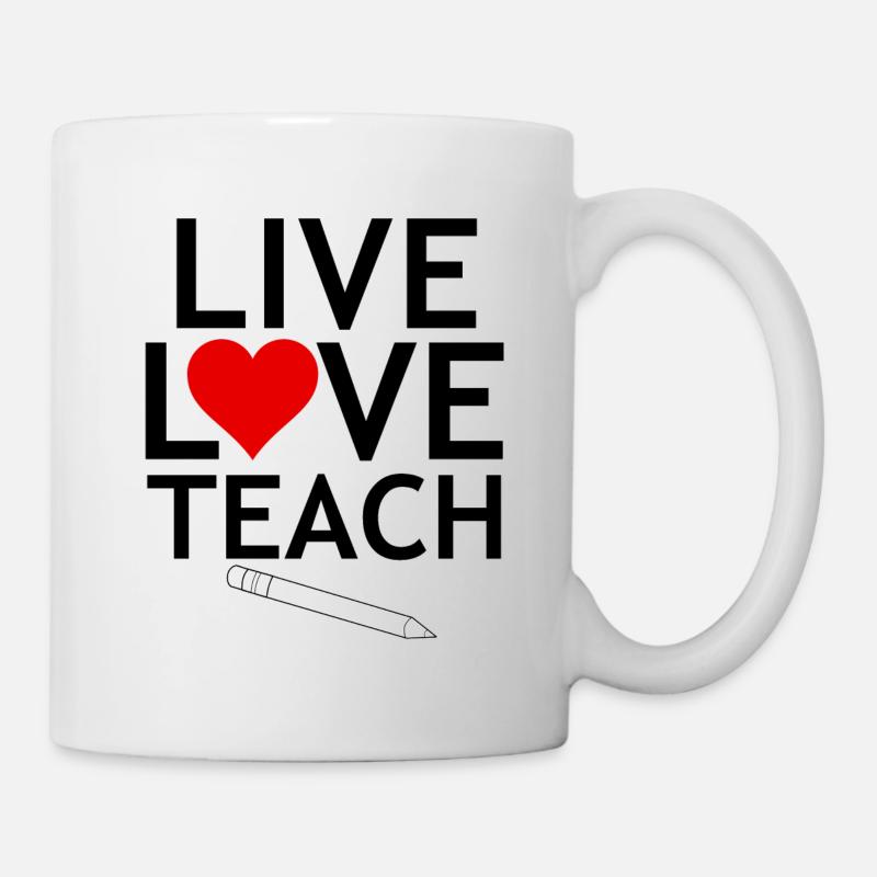 Lehrerin - Tasse - Weiß