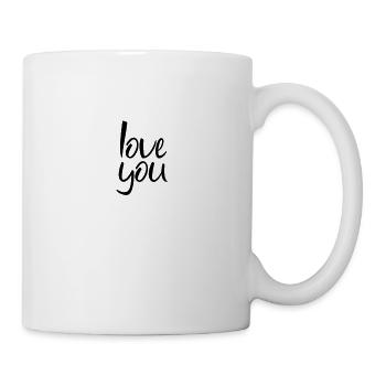 love you - Mug - white - Right