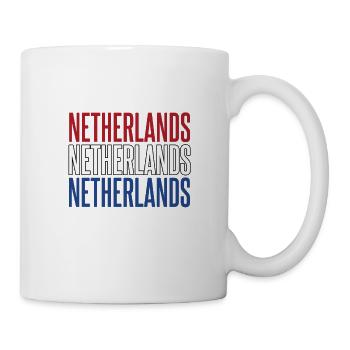 Niederlande / Holland - Tasse - Weiß - Rechts
