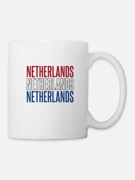 Pays-Bas / Pays-Bas - Mug blanc - blanc