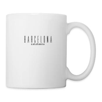 Barcelona - Tasse - Weiß - Rechts