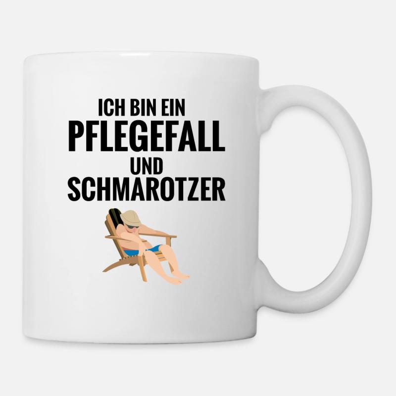Schmarotzer - Tasse - Weiß