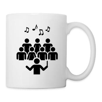 chorale - Mug blanc - blanc - Droite