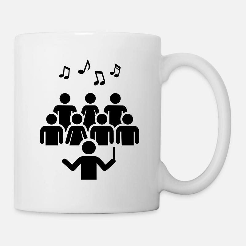 chorale - Mug blanc - blanc