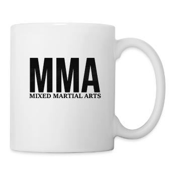 Mma - Mug blanc - blanc - Droite