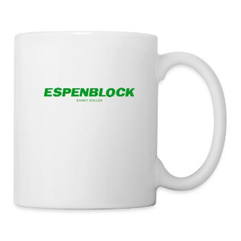 Bloc de trembles Sankt Gallen - Mug blanc - blanc - Droite