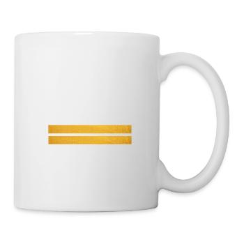 Oberleutnant - Tasse - Weiß - Rechts