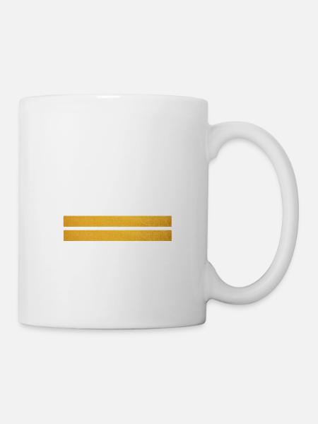 Oberleutnant - Tasse - Weiß