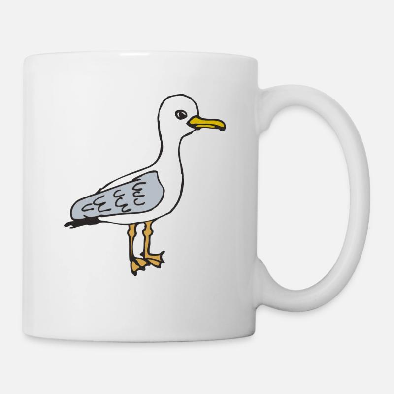 seagull - Mug - white