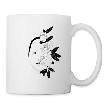 JAPAN MASK - Mug - white - Right