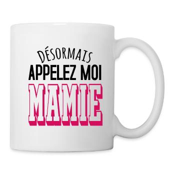 Nouvelle mamie - Mug blanc - blanc - Droite