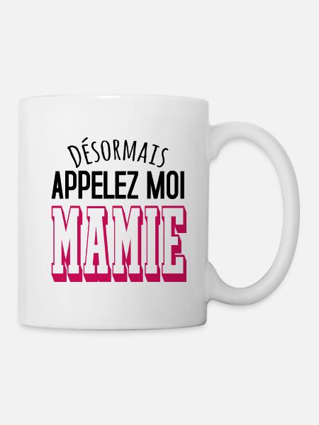 Nouvelle mamie - Mug blanc - blanc