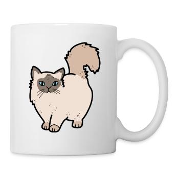 Cat: Holy Burma - Mug - white - Right
