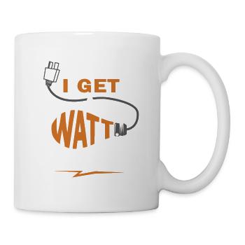 Elektriker, Elektriker elektrisch, Ingenieur - Tasse - Weiß - Rechts