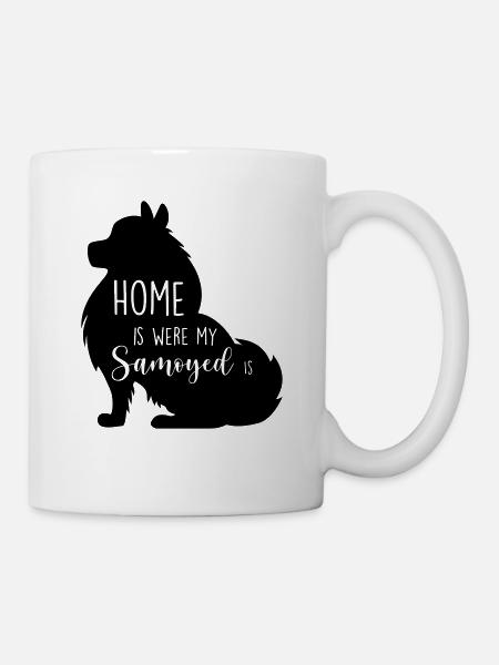 Samojede Spruch - Tasse - Weiß