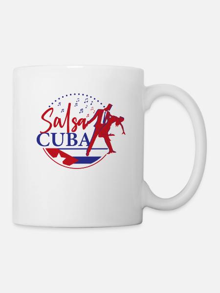 Salsa, Salsa Salsa Dance, danse - Mug blanc - blanc