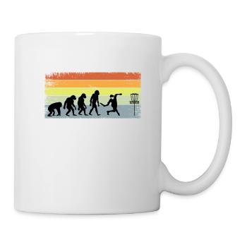 Frisbee Golf, Frisbee Golf Disc Golf, frolf - Mug - white - Right