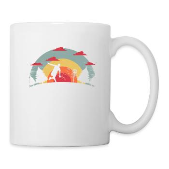 Frisbee Golf, Frisbee Golf Frolf, Disc Golf - Mug - white - Right