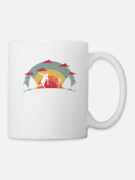 Frisbee Golf, Frisbee Golf Frolf, Disc Golf - Mug blanc - blanc