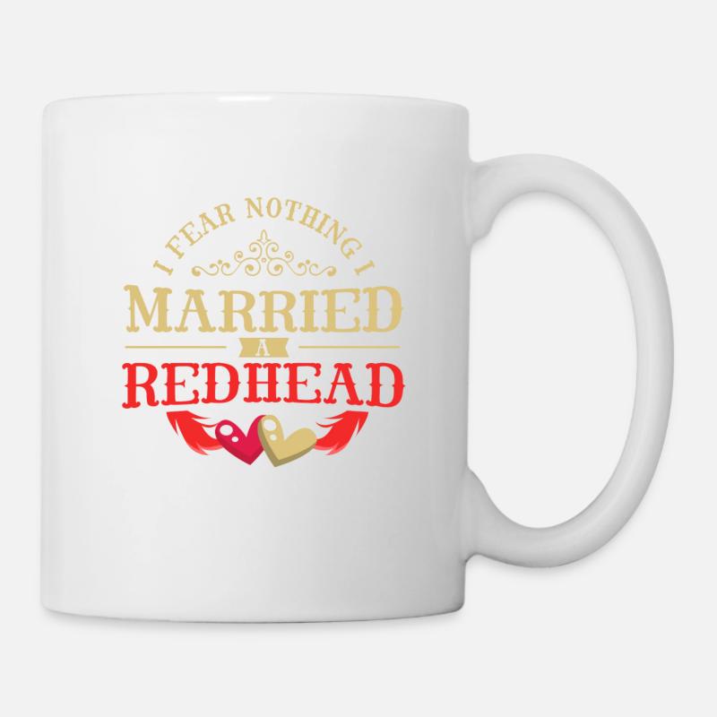 Redheads, proud redheads, red haired, proud - Mug - white