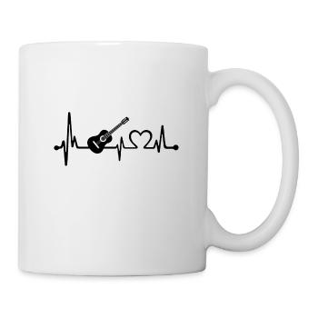 GITARRE - Tasse - Weiß - Rechts