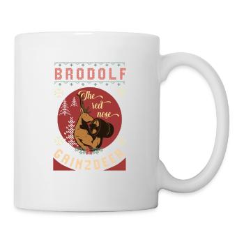 Gym de Noël, Gym de Noël drôle de Noël - Mug blanc - blanc - Droite